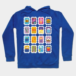Postage Stamps Hoodie